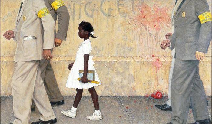 The Problem We All Live With, Norman Rockwell, 1964