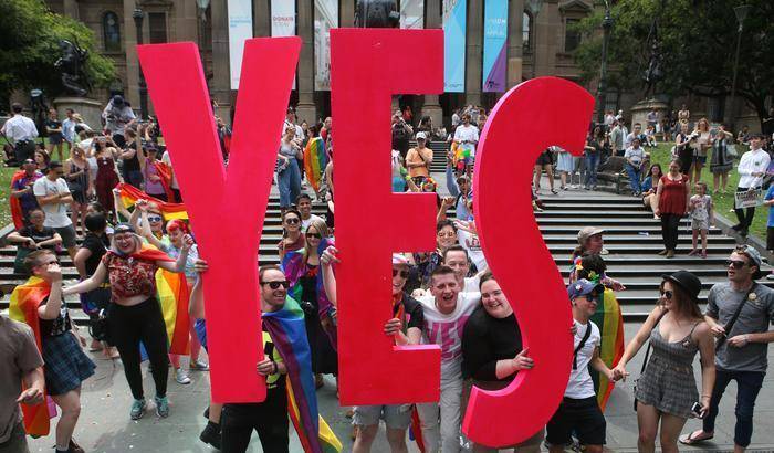L'Australia dice sì al matrimonio omosessuale