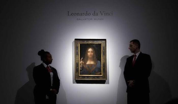 Venduto per 450 milioni di dollari il 'Salvator mundi' di Leonardo