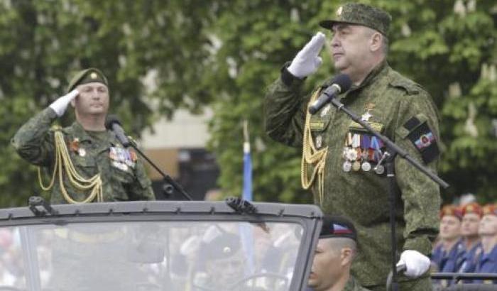 Igor Plotnitsky leader della autoproclamata repubblica di Lugansk