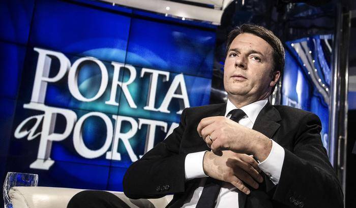 Il segretario del Pd ,Matteo Renzi