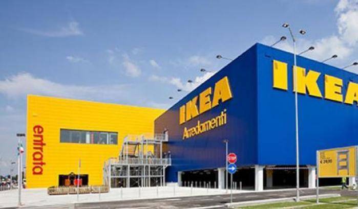 La sede dell'Ikea a Corsico, nel milanese