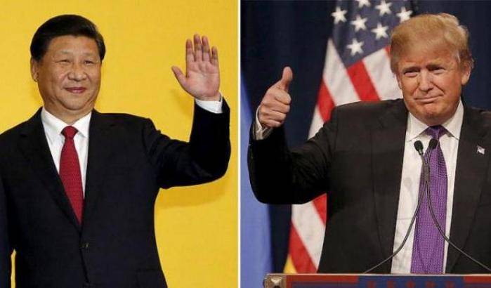 Trump e il presidente cinese