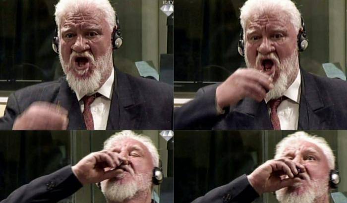 Praljak, il terzo criminale di guerra balcanico che si è ucciso