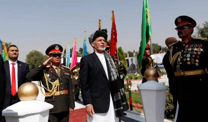 Il presidente afghano Ghani