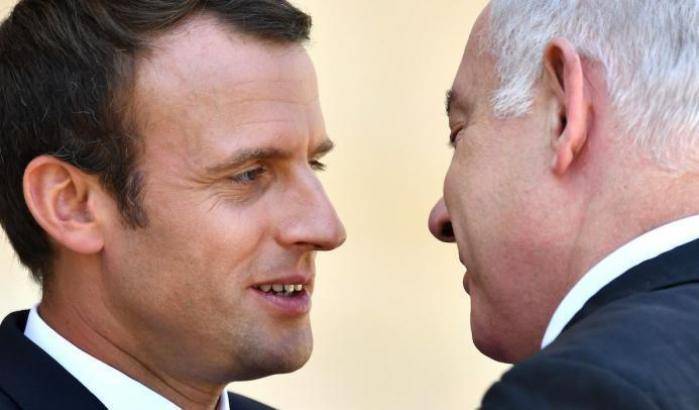 Macron e Netanyahu