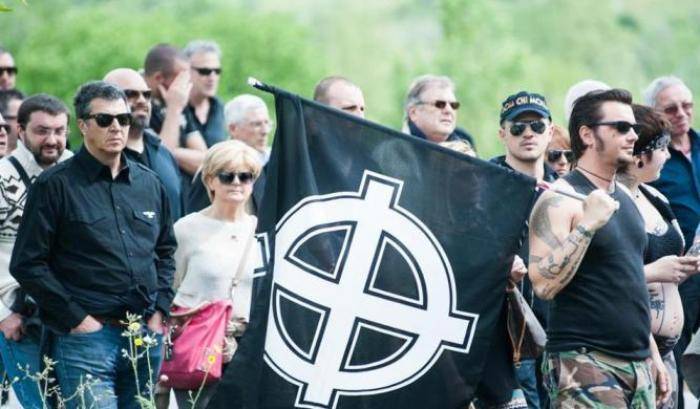 Fascisti in marcia in Piemonte