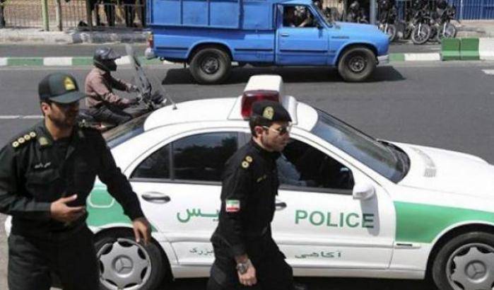 La polizia iraniana