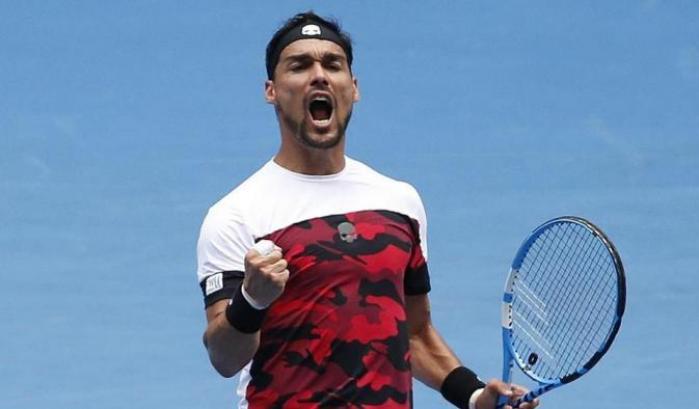 Australian open: Fognini batte Benetteau e raggiunge Seppi agli ottavi di finale