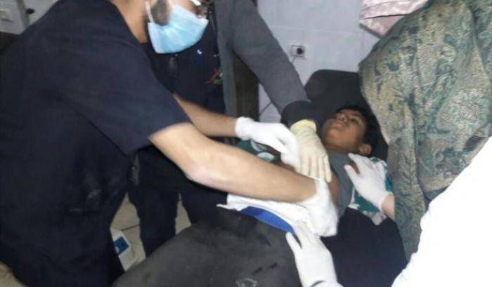 Un combattente curdo-siriano