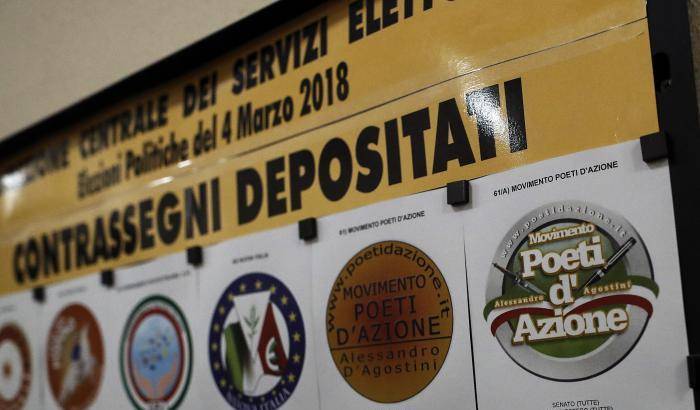 Il Ministero dell'Interno ha ammesso 75 contrassegni per le elezioni di marzo