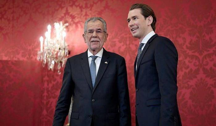 Il presidente austriaco contro un'associazione vicina al premier: stop a canzoni che incitano a gasare gli ebrei