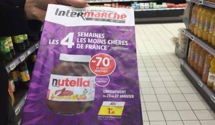 Francia: la guerra della Nutella, risse tra gli scaffali per il mega-sconto