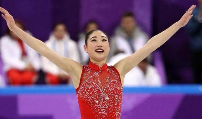 Olimpiadi, Mirai Nagasu entra nella storia: triplo axel nel pattinaggio artistico