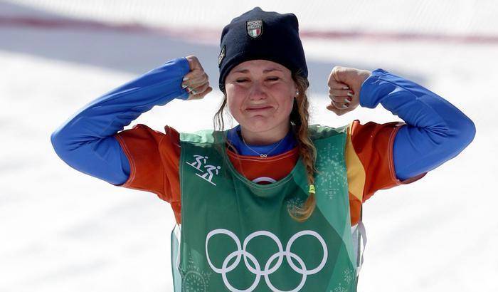 La sesta medaglia azzurra arriva dallo snowboard, Michela Moioli vince l'oro nel cross