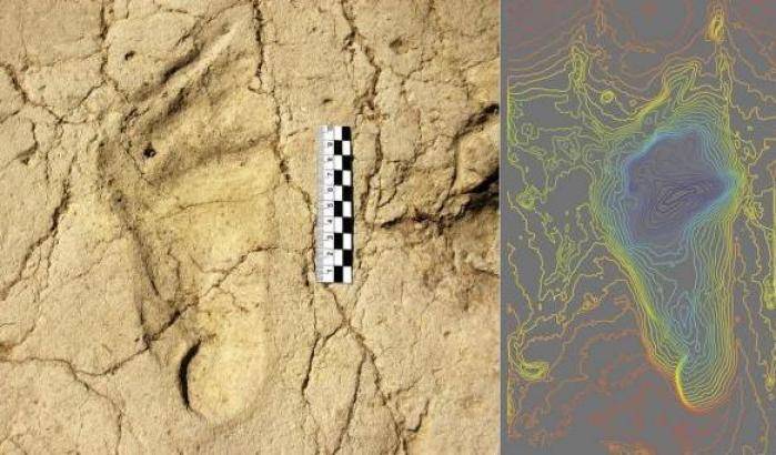 L'impronta di un bambino di 700.000 anni, la scoperta di un gruppo di ricercatori italiani