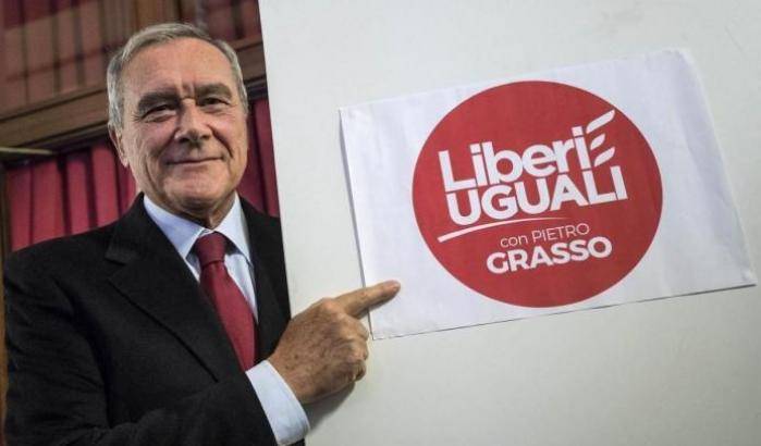 La promessa di Grasso:  dopo le elezioni vogliamo riunire la sinistra