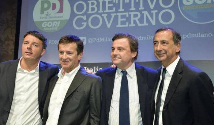 Renzi, Gori, Calenda e Sala