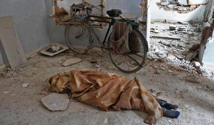 Civili morti nella Ghouta