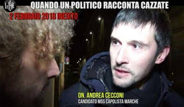 Andrea Cecconi intervistato dalle Iene