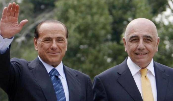 Silvio Berlusconi e Adriano Galliani