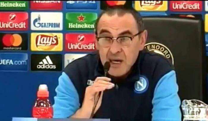 Sarri e il vizietto del sessismo: dal 'finocchio' a Mancini, alla sfuriata contro la giornalista