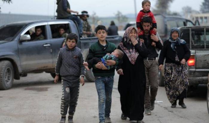 Ad Afrin il dramma umanitario degli sfollati: sono disperati