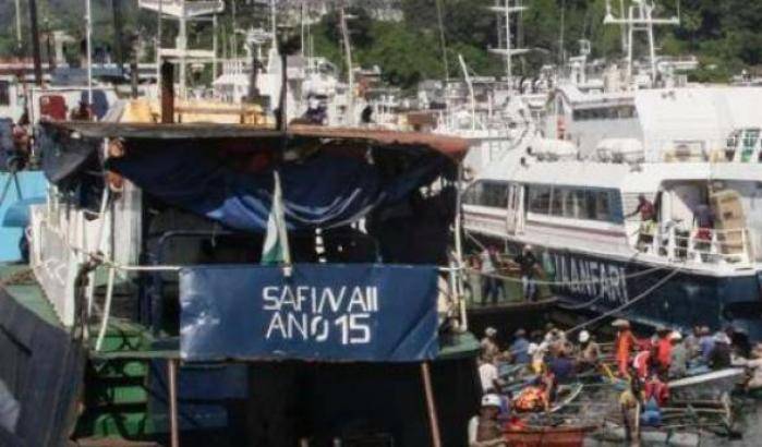 Navi nel porto di Mayotte