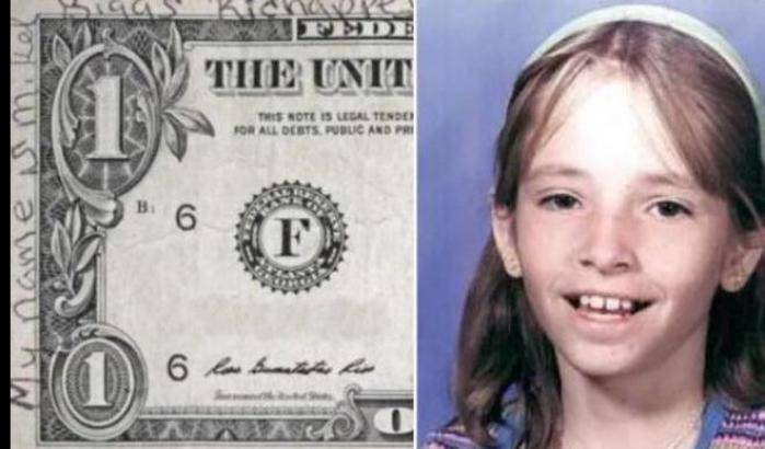 La banconota con la scritta 'sono viva' e Mikelle Biggs