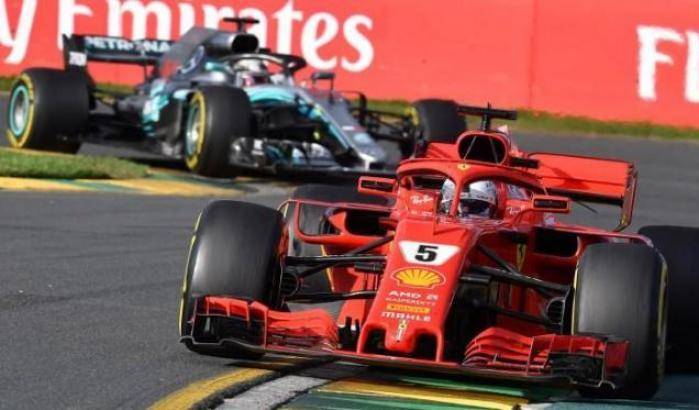 Per la Ferrari in Australia buona la prima, vince Vettel davanti a Hamilton e Raikkonen