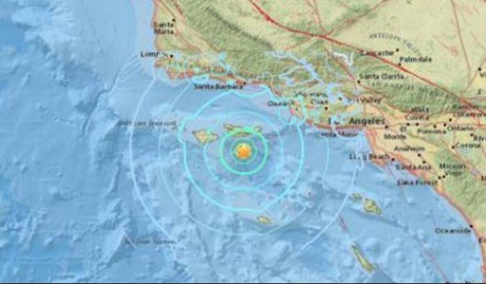 Avvertito terremoto a Los Angeles, magnitudo 5.3