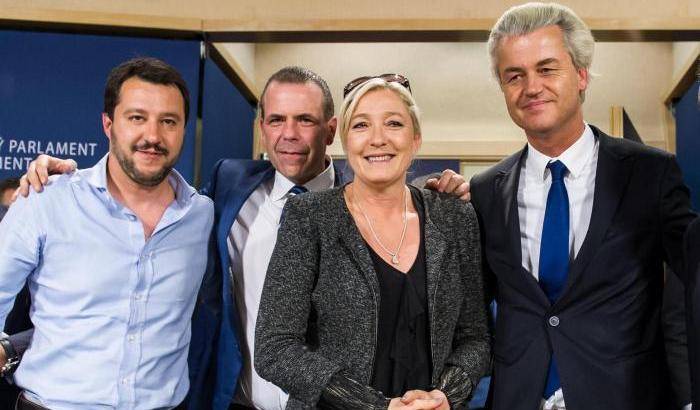 Salvini, Wilders e Le Pen