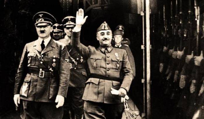 Hitler e Francisco Franco