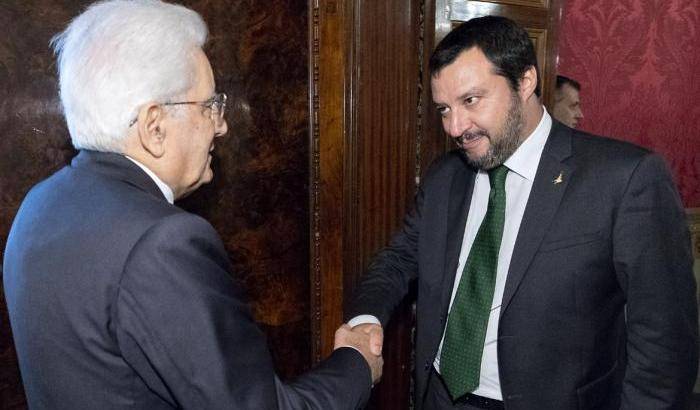 Salvini e Mattarella