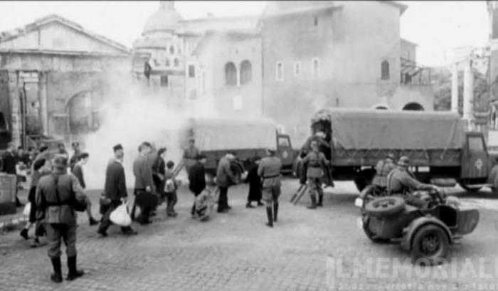 Il rastrellamento del ghetto di Roma