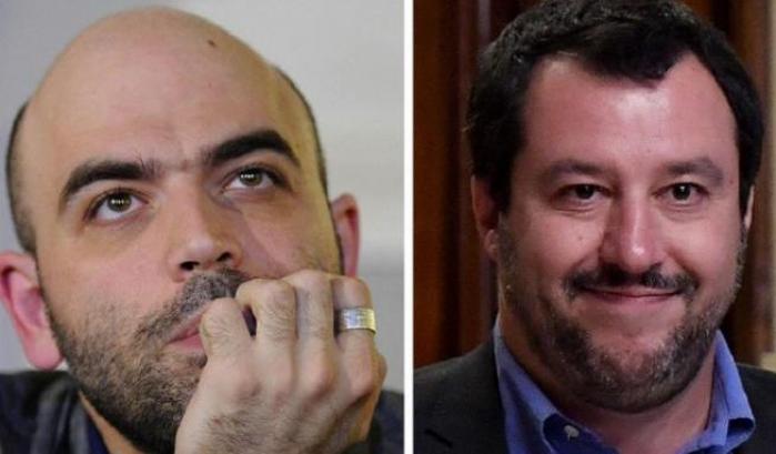 Saviano e Salvini