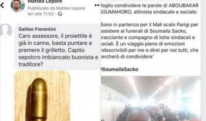 Solidarietà a Soumaila Sacko: assessore di Bologna minacciato di morte su facebook
