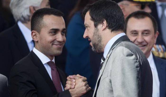 Ipsos: la Lega di Salvini avanza ancora, i maggiordomi M5s calano