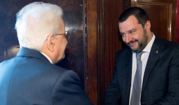 Salvini incontra Mattarella per evitare lo strappo istituzionale