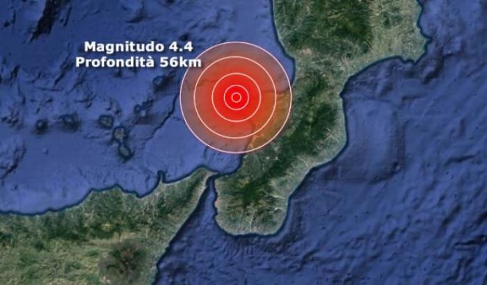 Scossa di terremoto al largo della Calabria, nessun danno ma tanta paura