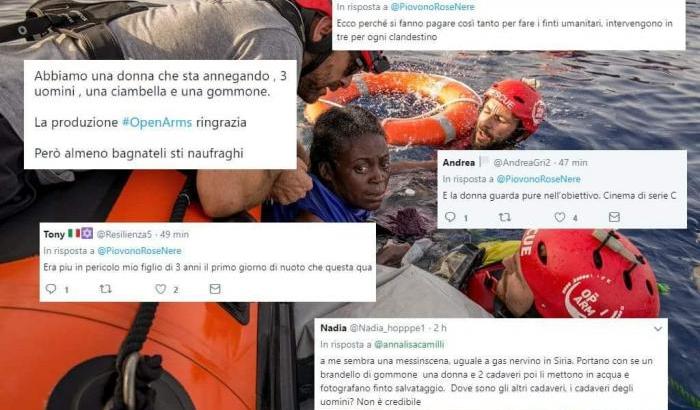 I commenti dei razzisti