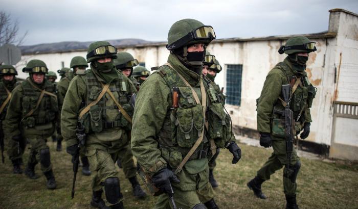 Soldati russi in Crimea