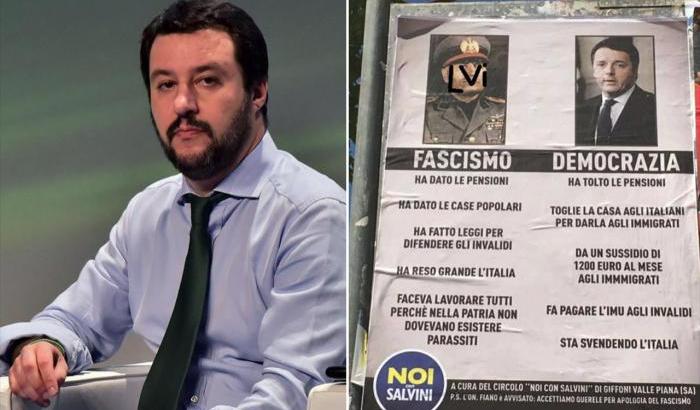 0004F8B9-salvini-e-mussolini Salvini e Mussolini