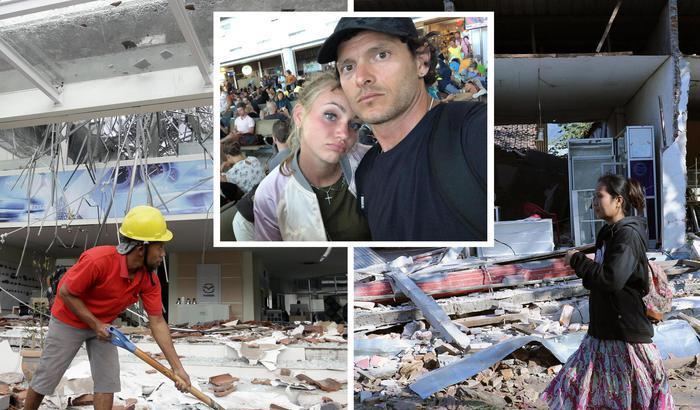 Terremoto in Indonesia, il racconto di una coppia di italiani: "Noi vivi per miracolo"