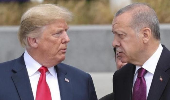 Scintille tra Erdogan e Trump: oramai  l'uno minaccia l'altro