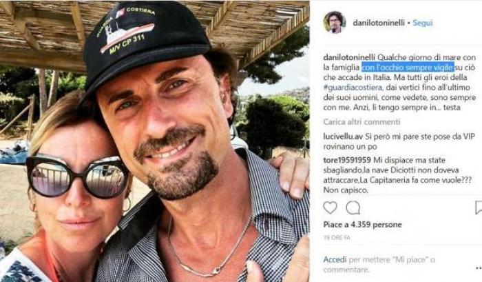 Toninelli e la moglie