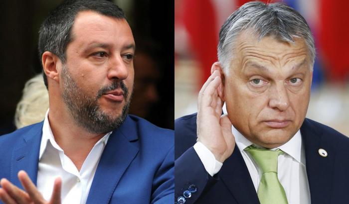 Tutto pronto per lʼincontro Salvini-Orbán. La Sinistra finalmente scende in piazza