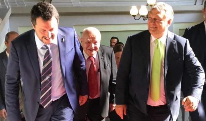 0004FDDB-salvini-e-orban-in-prefettura-a-milano Salvini e Orban in prefettura a Milano