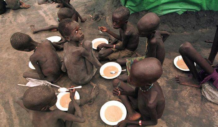 Aumenta la miseria nel mondo, 821 milioni le persone muoiono di fame
