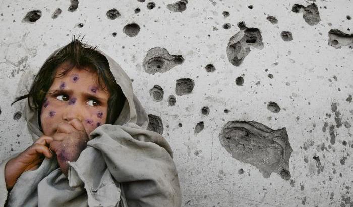 Una bambina afghana